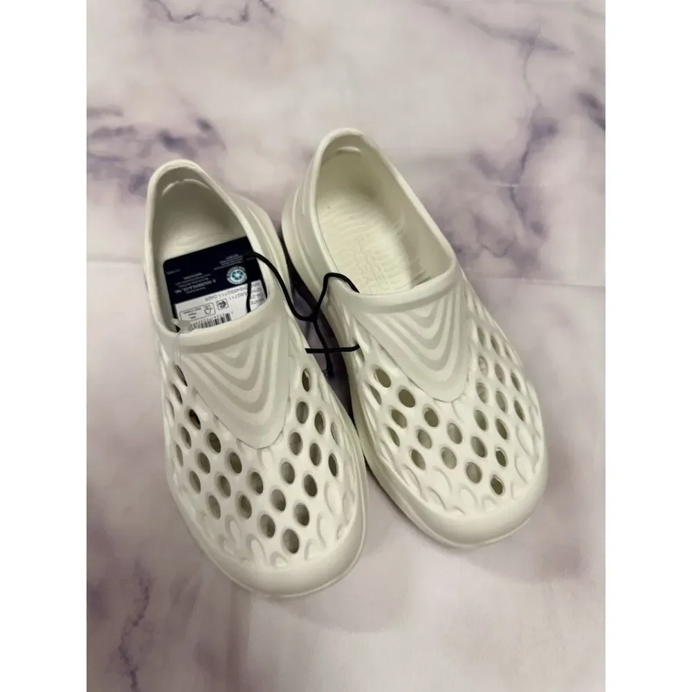 Rugged Shark Toddler White Slip on Water Sneakers 9